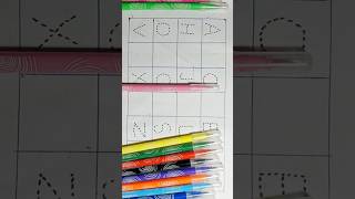 Alphabet  abc drawing  writing abcd  abcd ki video  abcd colours  colour karne wala abcd  kids [upl. by Cleopatra]