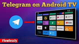 Telegram on Android TV How to use Telegram on Android TV Telegram apps [upl. by Catina]