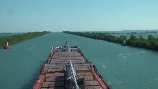 Great Lakes Sailing  StClair amp Detroit Rivers HD timelapse [upl. by Anum]