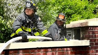 FDNY Manhattan 1077 Box 0719 Fire in the Cellar inside a Parking Garage of a High Rise Building [upl. by Aseeram]