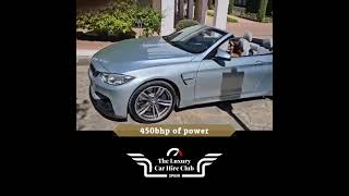 BMW M4 Competition Cabrio For Rent [upl. by Gurtner]