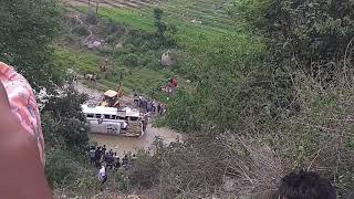 Tourist Bus Accident  India to Nepal tour  Nepal Tourism TV [upl. by Rafael38]