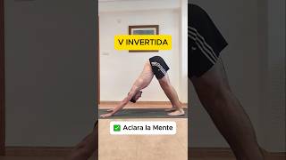 Haz la V Invertida 🔺 yogavalencia pilatesvalencia fitnessvalencia valencia alboraya [upl. by Yemac]