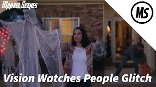 WandaVision 1x06  Vision Watches People Glitch  Marvel Scenes [upl. by The]