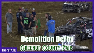 Demolition Derby  Greenup County Fair Kentucky [upl. by Oren]