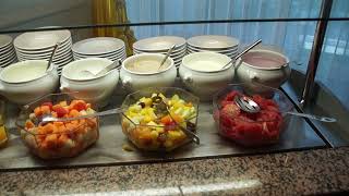 Breakfast buffet at Park Hotel Bremen Germany 29102019 [upl. by Margaretta]