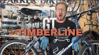 🚴‍♀️ Vintage MTB Makeover The GT Timberline Resurrection 🛠️ [upl. by Panter]