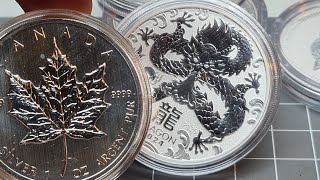 TCH My New Silver CoinsRounds [upl. by Rise276]