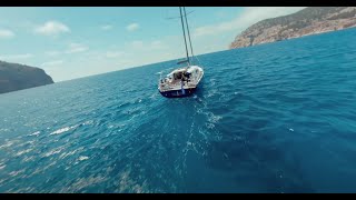 Adventuro  Moody 54 DS Bareboat Charter Mallorca [upl. by Nauqram]