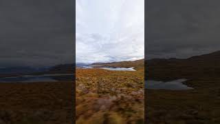 Scotland NC500 Autumn 4k Drive 360 Video Loch Tollaidh [upl. by Ellora211]