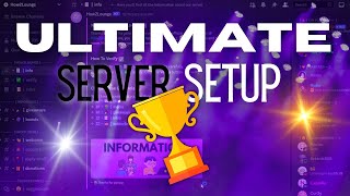 ULTIMATE Discord Server Setup In 2024  FULL Guide [upl. by Dorena924]