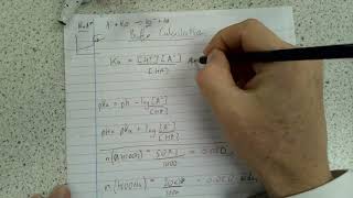 Buffers calcs spot the calculation mistake at very end [upl. by Anasor]