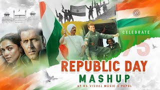 Republic Day Mashup 2024  HS Visual Music x Papul  Best Patriotic Song 2024 Mashup [upl. by Ymassej]