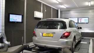 Tunex Mercedes W251 R500 tuning Dyno [upl. by Ahsino]