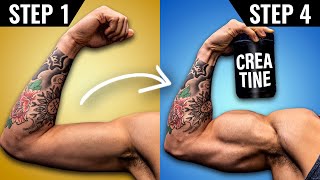 The BEST Way To Use Creatine For Muscle Growth 4 STEPS [upl. by Chaille]