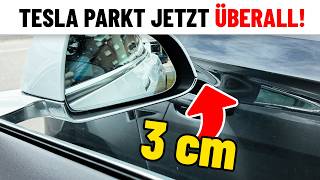 Tesla Vision Autopark  So gutschlecht wird DEIN TESLA jetzt parken [upl. by Airdnek316]