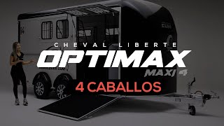 REVIEW Remolque para 4 caballos OPTIMAX  MAXI 4 Cheval liberte [upl. by Starla696]