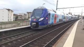 TER CentreVal de Loire Z 26500 Z 55000 BB 7200 et Corail BB 8500 et VO2N Ligne Paris  Le Mans [upl. by Nahor1]