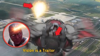 Vision is a Traitor  Captain America Fighting Skills marvel [upl. by Goran]