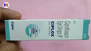 Ciplox Eye Drops  Ciprofloxacin Eye Drops  Ciplox Eye Ear Drops Uses Benefits Dosage Review [upl. by Aifos172]