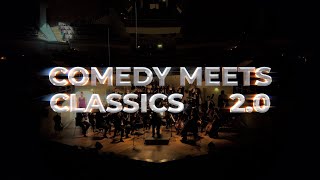 Comedy Meets Classics 20 – TRAILER English – Berlin Symphony Orchestra in Philharmonie Berlin [upl. by Einrae]