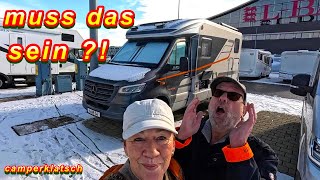 CMT Stuttgart 2024😱Start mit Pannen😱Auf der Caravan Wohnmobil Messe hats uns eiskalt erwischt‼️ [upl. by Dinan440]