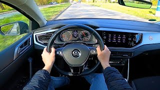 2021 Volkswagen Polo 10 TSI Active  review amp pov test drive AUTOBAHN NO SPEED LIMIT [upl. by Aisyat]