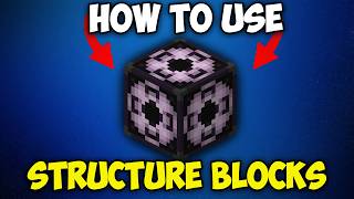 How to Use Structure Block in Minecraft  Structure Block Minecraft 121 [upl. by Lertnahs887]