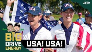 Nelly Korda Rose Zhang and Team USA Defeat the European Team in Solheim Cup [upl. by Prissy]