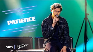 Laurens  Patience  Halve finale  The Voice van Vlaanderen  VTM [upl. by Elleiram]