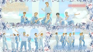 BTS Anpanman 💥 Dance Practice Mirrored 🎶  Follow Along BTS  Mirror Mode for Fans💜Easy Learning ✨ [upl. by Araldo913]