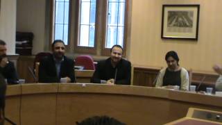 Mubarik Siddiqi with Farhat Abbas Shah reading his poetry at House of Lords London 14 May 2012 [upl. by Packston]