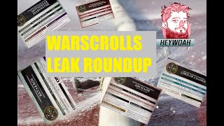 Random Warscroll Leaks Round up Heywoah MINES [upl. by Everard]