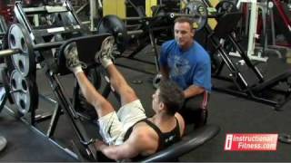 Instructional Fitness  Seated Leg Press [upl. by Jae]