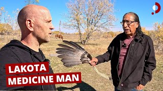 Visiting Lakota Medicine Man rare opportunity 🇺🇸 [upl. by Aniroz]