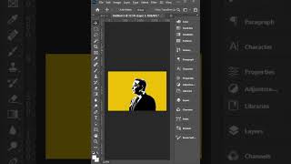 How to create threshold in adobe Photoshop [upl. by Gavin]