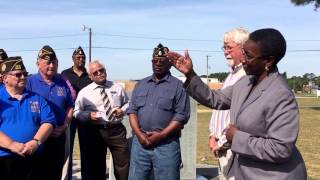 Woodmen of the World donate flag poles to Elizabethtown Armory [upl. by Biles]