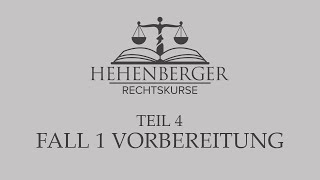 TEIL 4 Strafrecht  Vorbereitung auf Fall 1  Hehenberger Rechtskurse [upl. by Blondie]