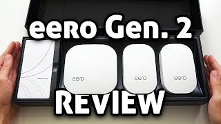 eero Mesh WiFi Gen 2 with TriBand REVIEW [upl. by Trescha]