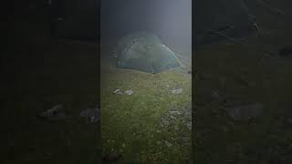 Fjallraven abisko dome 2 in some strong winds [upl. by Arhat]