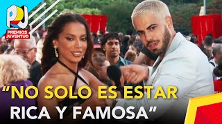 Anitta en Premios Juventud 2024 puso a bailar a todos en la alfombra roja [upl. by Ahsineg]