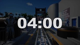 4 Minute Timer  Roller Coaster Countdown [upl. by Ettennil]