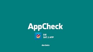 AppCheck – Die SAT1App [upl. by Leicester628]