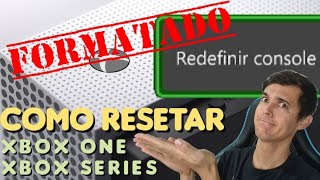 COMO RESETAR XBOX ONE ou SERIES SX [upl. by Savior]