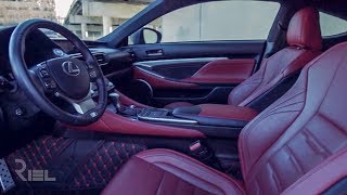 Lexus RC 350 F Sport  Premium Custom Interior LuxMats [upl. by Riebling]