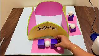 Preposition Model For BEd Students  English Model  Project  Handmade Model Ideas english [upl. by Akemak]