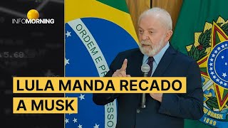 LULA manda indireta a Musk “Não precisamos buscar soluções em Marte” [upl. by Duncan126]