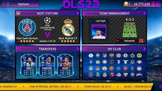 Dream League Soccer Mod UEFA Champions League Android Offline New Update Transfer 2023 DLS 2019 [upl. by Dorr]