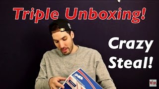 Triple Unboxing 3 Kicks 3 Brands [upl. by Puiia875]