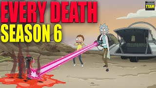 Every Death in Rick and Morty Season 6  Kill Count [upl. by Ojela]